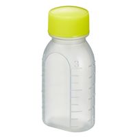 エムアイケミカル 投薬瓶PPB 30mL 凸凹目盛り（滅菌済）少数包装 08285026 キャップ色:黄 30CC（20本入り）1箱（直送品）