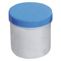 馬野化学容器 UG軟膏壷 25365900 蓋:青 3-56(125ML)50イリ 1箱(50入)（直送品）