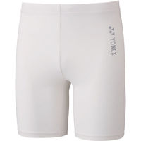 Yonex(ヨネックス) ストッキング ジュニアハーフスパッツ J140 ホワイト STBF2015J 1枚（直送品）