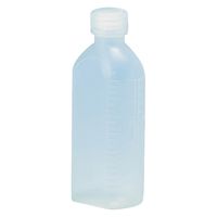 サンケミカル サンケミ 1型投薬瓶 150mL 凸凹目盛り 25282603 キャップ色：白 10004（150CC）100ホン 1箱（100入）（直送品）
