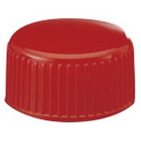馬野化学容器 シャトル用キャップ 24809604 赤 1-91(50イリ) 1箱(50入)（直送品）