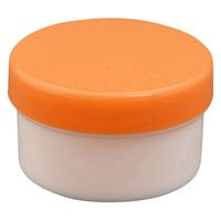 浅井商事 プラ壷 24810002 オレンジ 20ML(100コイリ) 1箱(100入)（直送品）