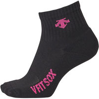 DESCENTE(デサント) バレーボール ソックス Vフィットスーパーショートソックス 25-28 BMZ DVB9038（直送品）