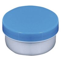 馬野化学容器 UG軟膏壷 24810203 蓋:青 3-54(35ML)100イリ 1箱(100入)（直送品）