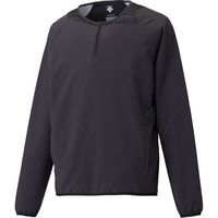 DESCENTE(デサント) 野球&ソフトボール ウインドジャケット 長袖ハイブリッドジャケット M ブラック DBX3606LC（直送品）