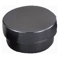 馬野化学容器 UG軟膏壷(オールブラック) 24810101 3-52(12ML)100イリ 1箱(100入)（直送品）