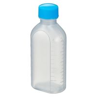 エムアイケミカル 投薬瓶PPB 100mL 凸凹目盛り（滅菌済）少数包装 08285028 キャップ色:青 100CC（10本入り）1箱（直送品）