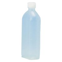 サンケミカル サンケミ 1型投薬瓶 300mL 凸凹目盛り 25282605 キャップ色：白 10006（300CC）50ホン 1箱（50入）（直送品）