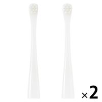 無印良品 交換用 部分みがき用ヘッド ふつう 2個入 全長85mm 1セット（1袋（2個入）×2） 良品計画