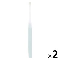 無印良品 ヘッドが交換できる歯ブラシ 部分みがき用ヘッド ブルー やわらかめ 全長184mm 1セット（1本×2） 良品計画