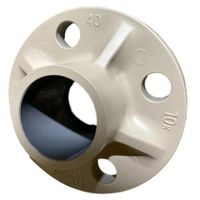 積水化学工業 エスロン TS継手 UVストロング フランジ 40 UVF40 1個 107-1625（直送品）