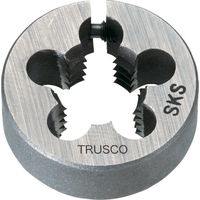 トラスコ中山 TRUSCO 左・アジャスタブル丸ダイス 38径 M4X0.7 (SKS) LT38D-4X0.7 1個 401-8915（直送品）