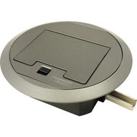 TERADA コンセントボックス EEM30000 1個 455-4449（直送品）