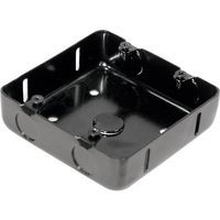 外山電気 黒 日本間BOX2個用浅(鉄 NSB2B28 1個 395-5422（直送品）