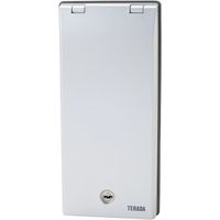 TERADA 壁コンセント用カバー RDC50000SL 1個 455-4429（直送品）