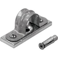 外山電気 サドルベースキット 溶融亜鉛 SBZ28 1箱 395-5410（直送品）