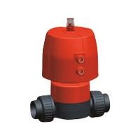 ジョージフィッシャー ジョージフィッシャ 自動ダイヤフラムバルブ PVC/EPDM S式 40A 161654816 1台 148-0656（直送品）