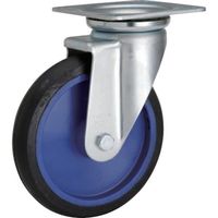 上杉輸送機製作所 上杉 8インチ標準・自在キャスター DSG-200RB 1個 426-7007（直送品）