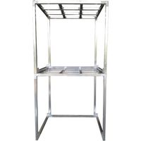 新川製作所 新川 ネスティングラック ”エコテナー逆タイプ 1250×1150×1200 ETG-1112 1台 386-0289（直送品）