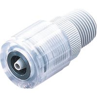 タクミナ ねじ式ホース継手 12PVC-R1/2-PVC 1個 217-7292（直送品）