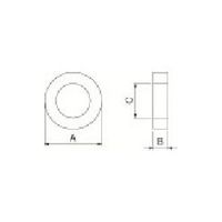 京セラ 部品 ワッシャ WB-8 1個 555-9383（直送品）