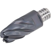 タンガロイ 5軸加工機向け三次元倣い加工用 ブルノーズヘッド 6枚刃 AH715 VBN120L15.0R500-6S08 1セット(2個)（直送品）