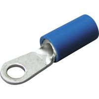 ニチフ 絶縁被覆付圧着端子(R形) 丸形 絶縁筒部ストレートタイプ(100PCS) TGV 2-3N-BLU（直送品）