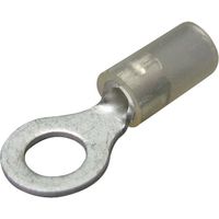 ニチフ 絶縁被覆付圧着端子(R形) 丸形 絶縁筒部ストレートタイプ(100PCS) TGV 2-3N-CLR（直送品）