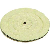 柳瀬 ヤナセ 茶カツ仕上げバフ 外径φ50 厚み7mm 穴径9.53mm TKS-50-7-9.53 1セット(5枚) 419-3616（直送品）