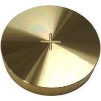 コノエ 測量用基準鋲 丸型 フラット 線十字φ63 彫刻のみ SSBS-FX-63C 1個 570-9323（直送品）