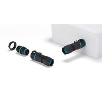 タカチ電機工業 タカチ ワンタッチ接続式パネルマウント防水コネクタ THB389Eシリーズ THB389E-5P-PS 1個（直送品）