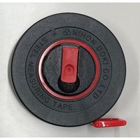 日本度器 13mm巾鋼製巻尺 ステンレス・キャッスル 20m STC-20 1個 563-0296（直送品）