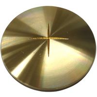 コノエ 測量用基準鋲 丸型 Vカット十字φ75 彫刻のみ SSBS-VX-75C 1個 570-9301（直送品）