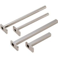 岩田製作所 IWATA フランジ付 パイプシャフト FSFMFP100-10S 1本 222-3010（直送品）