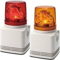 パトライト シグナルホン LED回転灯付電子音報知器 RFT-100C-R 1台 388-4444（直送品）