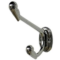 ニッサチェイン 110小ニッケル菊葉帽子掛(60個入) HG110S-NI 1箱(60個) 545-1413（直送品）