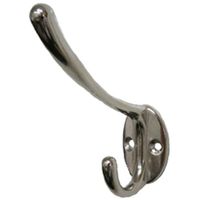 ニッサチェイン 120大ニッケル落京帽子掛(60個入) HG120B-NI 1箱(60個) 545-2979（直送品）