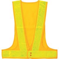 岡潮 安全ベスト 7cm幅 黄メッシュ×黄反射 OK5703 1着 452-3959（直送品）