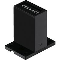 ライン精機 電磁カウンター(リセットナシ) 6桁 4.3×2.6mm MCU-6CY DC24V 1個 531-8966（直送品）