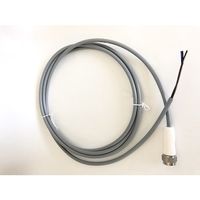 長野計器 長野 M12コネクタ付 PVCケーブル ストレート 2m M12CABLE-S2PVC 1本 504-1393（直送品）