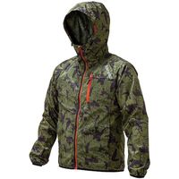 喜多 耐久撥水ストレッチウインドブレーカー アマゾンフォレスト M NO3050-GRE-M 1着 527-5684（直送品）