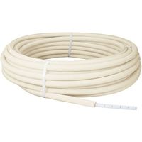 オンダ製作所 架橋ポリエチレン管 被覆イージーカポリパイプW ホワイト 5mm被覆 20A 30m PEX20C-PW5-Y30 1巻（直送品）