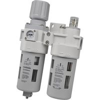 TAIYO エアコントロールユニット/2点セット（オートドレン、ブラケット、角型圧力計付） MKL3 ABD