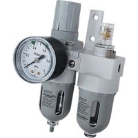 TAIYO エアコントロールユニット/2点セット(D型圧力計、ブラケット付) SKL3-06-BD 1個 520-4575（直送品）