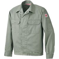 アリオカ Max Dyna 防炎空調エアコン服(SUSメッシュカバー付) MD910K-5L-EG 1着 567-9413（直送品）