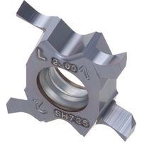 タンガロイ 溝入れ加工用インサート PVDコーティング SH725 TCF18L250F-005 1セット(5個) 348-5687（直送品）