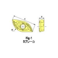 MOLDINO カッタ用インサート ZPET080RーB JS4030 ZPET080R-B:JS4030 1セット(10個)（直送品）