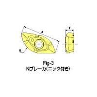 MOLDINO カッタ用インサート ZPET200RーN JS4030 ZPET200R-N:JS4030 1セット(10個)（直送品）