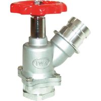 マサル工業 マサル 回転式アングルバルブ 25A45度 V5823 1個 135-0544（直送品）