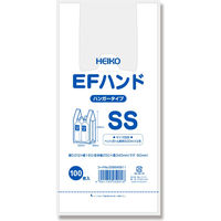 シモジマ レジ袋 EFハンド SS 4901755259018 1箱(100枚入×20袋(合計2000枚)（直送品）